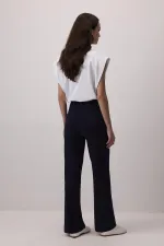 PANTALON DÉCONTRACTÉ AVEC TAILLE ÉLASTIQUE
