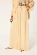 ENSEMBLE 2 PIÈCES EN CHIFFON À NŒUD SUR LE DEVANT