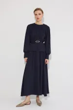 KEMER DETAYLI TUNİK ETEK TAKIM