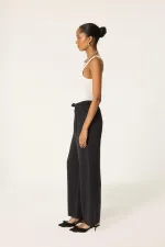 MODAL PANTS WITH ELASTIC WAISTBAND