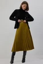 PİLİSELİ SÜET ETEK