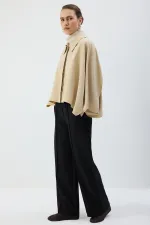 RIBBED PANTS WITH ELASTIC WAISTBAND RIBBED PANTS WITH ELASTIC WAISTBAND