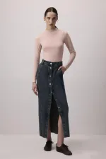 BASIC LONG-SLEEVED VISCOSE BODYSUIT