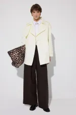 DOUBLE-BREASTED SHORT TRENCH COAT DOUBLE-BREASTED SHORT TRENCH COAT