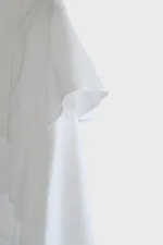 CHEMISE COURTE À VOLANTS