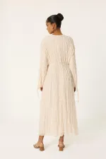 ROBE SPÉCIALE REMBOURRÉE ET FRONCÉE