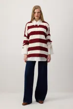 ÇİZGİLİ TRİKO KAZAK