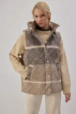 KAPÜŞONLU ŞİŞME YELEK