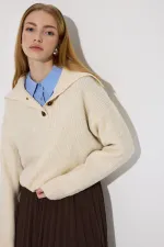 DENİZCİ YAKA TRİKO KAZAK