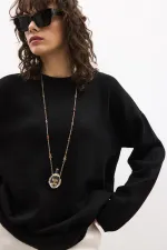 BASIC KNITTED SWEATER BASIC KNITTED SWEATER