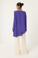 DRAPELİ KREP TUNİK