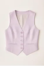 BUTTONED SHORT VEST BUTTONED SHORT VEST