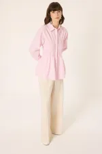 CHEMISE EN POPLIN À DÉTAILS GIPE