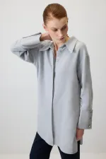 GENİŞ MANŞETLİ GÖMLEK