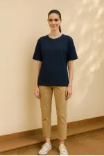 T-SHIRT À MANCHES COURTES 100% COTON