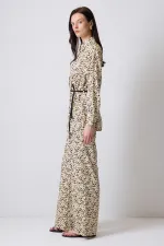 PATTERNED SHIRT AND TROUSER SET