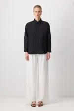 SINGLE POCKET OVERSIZE SHIRT