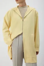 ZIPPED HOODED JACKET ZIPPED HOODED JACKET