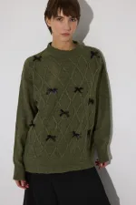 KURDELELİ TRİKO KAZAK