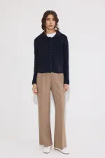 BUTTONED KNITTED CARDIGAN