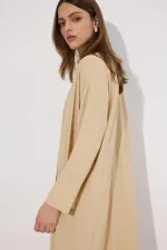 CHEMISE LONGUE EN VISCOSE