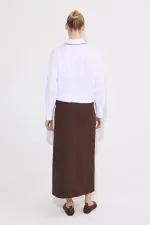 TAŞ İŞLEMELİ KISA GÖMLEK