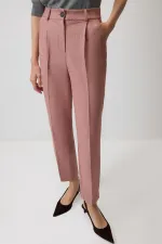 ÇİZGİLİ PİLELİ PANTOLON