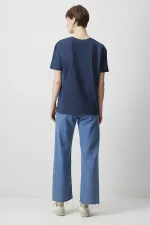 T-shirt basique à manches courtes 100% coton