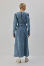 DENİM ELBİSE