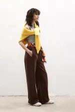 BELİ LASTİKLİ ÖRME PANTOLON