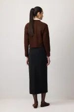 DÜĞMELİ KISA TRIKO HIRKA