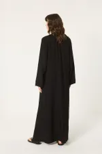 NAKIŞLI VİSKON ELBİSE