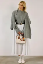 PULL À COL ÉCHARPE