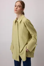 WIDE-CUFFS STRIPED SHIRT WIDE-CUFFS STRIPED SHIRT