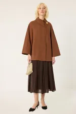 CHEMISE EN POPLINE ASYMÉTRIQUE