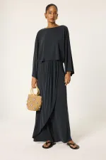 ÖRME ŞALVAR PANTOLON TAKIM