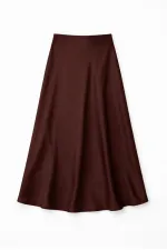 JUPE BASIQUE EN SATIN