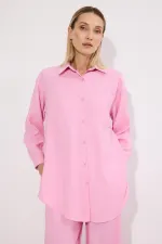 ENSEMBLE CHEMISE ET PANTALON AVEC POCHES