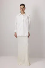 POCKETED BALLOON SHIRT