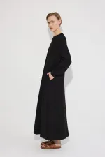 PIECED KNITTED DRESS