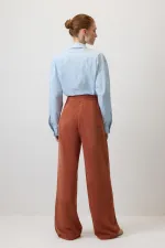 FİTİLLİ KADİFE BOL PAÇA PANTOLON