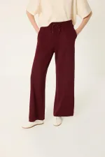 KNITTED PANTS WITH ELASTIC WAISTBAND KNITTED PANTS WITH ELASTIC WAISTBAND