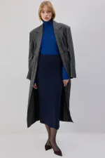 BELİ LASTİKLİ ÖRME ETEK