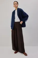 VESTE BOMBER À MANCHES BALLON