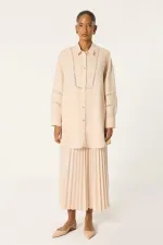 EMBROIDERED LINEN SHIRT