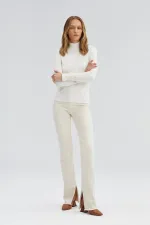 DİK YAKA FİTİLLİ BODY