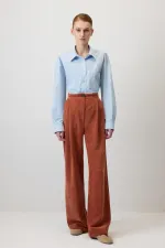 FİTİLLİ KADİFE BOL PAÇA PANTOLON