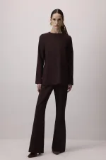CREPE TUNIC WITH POCKETS CREPE TUNIC WITH POCKETS