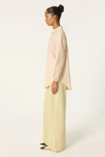 EMBROIDERED LINEN SHIRT EMBROIDERED LINEN SHIRT