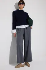 PLEATED POCKET PANTS